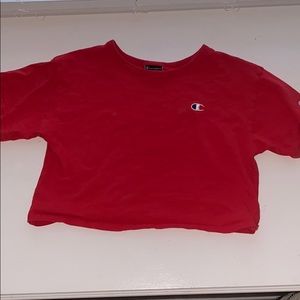 Champion cropped shirt